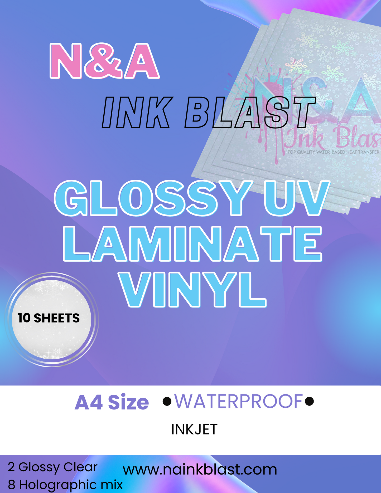 UV Adhesive Laminate Sheets