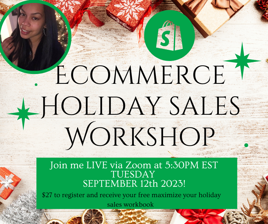 🎉 Unlock Holiday Sales Success! Holiday Sales Workbook Included-Recording